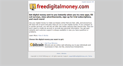 Desktop Screenshot of freedigitalmoney.com